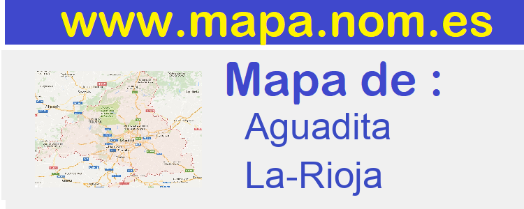 mapa de  Aguadita