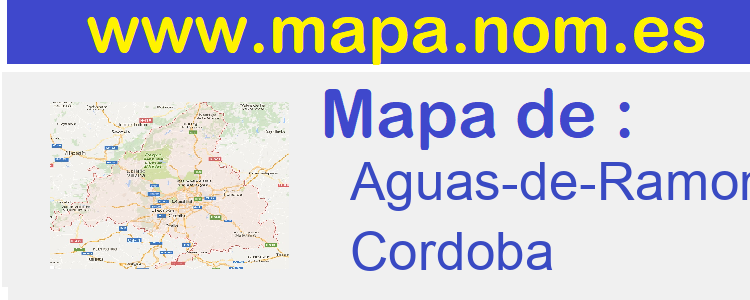 mapa de  Aguas-de-Ramon