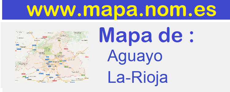 mapa de  Aguayo
