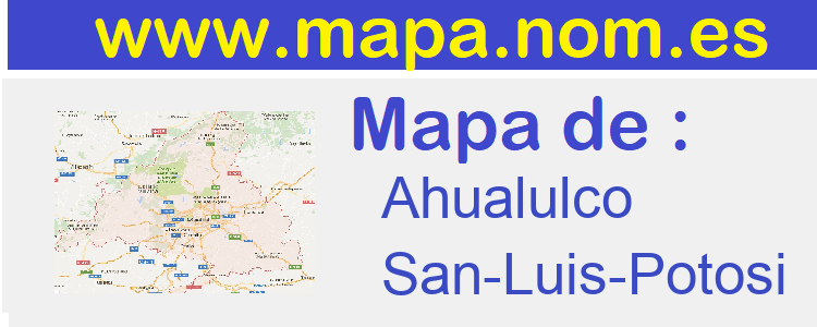 mapa de  Ahualulco