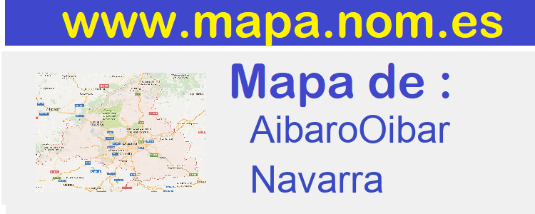 mapa de  AibaroOibar