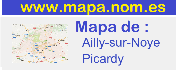 mapa de  Ailly-sur-Noye