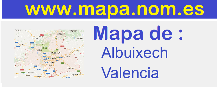 mapa de  Albuixech