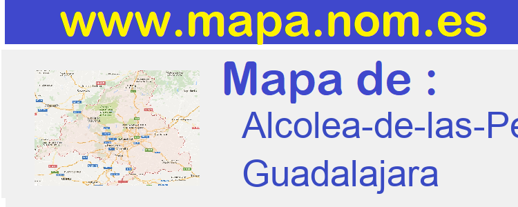 mapa de  Alcolea-de-las-Penas