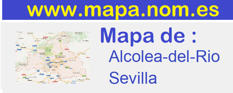 mapa de  Alcolea-del-Rio
