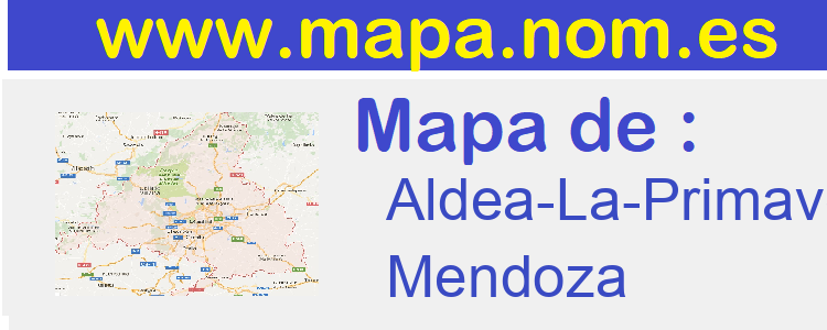 mapa de  Aldea-La-Primavera