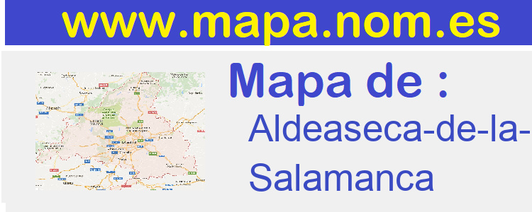 mapa de  Aldeaseca-de-la-Frontera