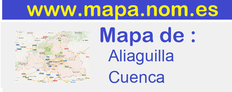 mapa de  Aliaguilla