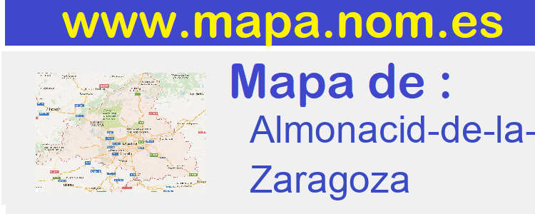 mapa de  Almonacid-de-la-Cuba