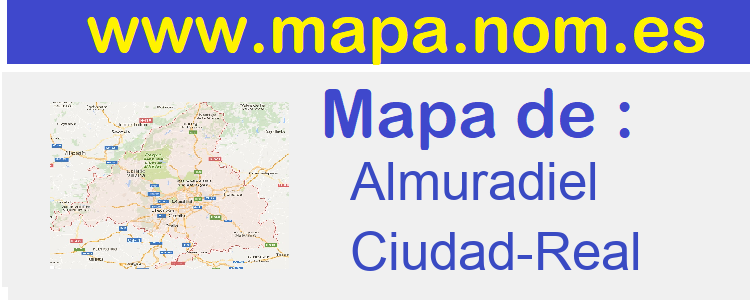 mapa de  Almuradiel