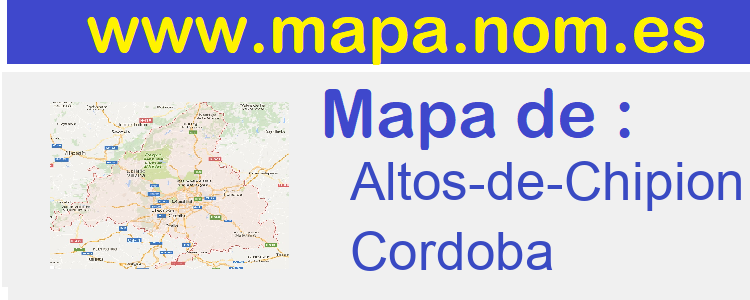 mapa de  Altos-de-Chipion