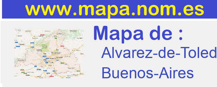 mapa de  Alvarez-de-Toledo