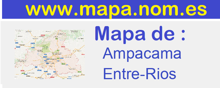mapa de  Ampacama