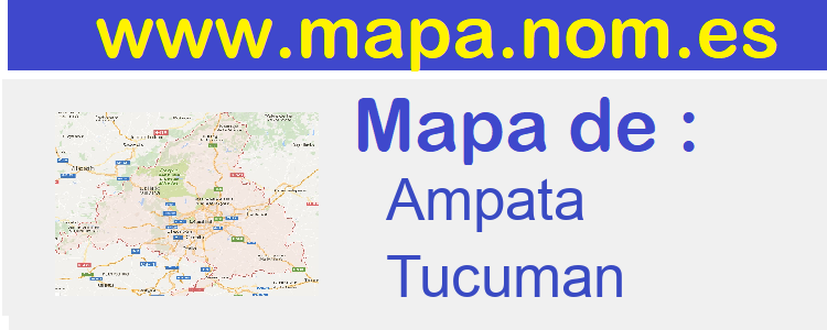 mapa de  Ampata