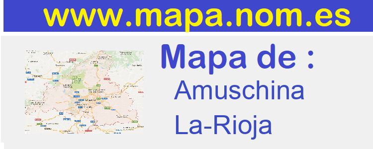 mapa de  Amuschina