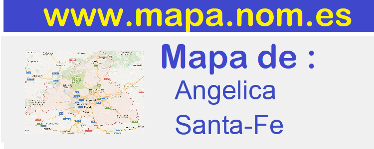 mapa de  Angelica