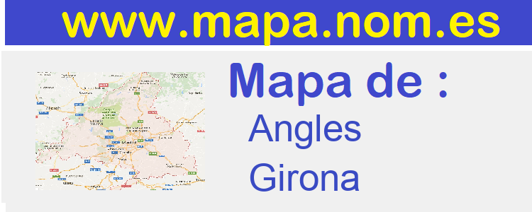 mapa de  Angles