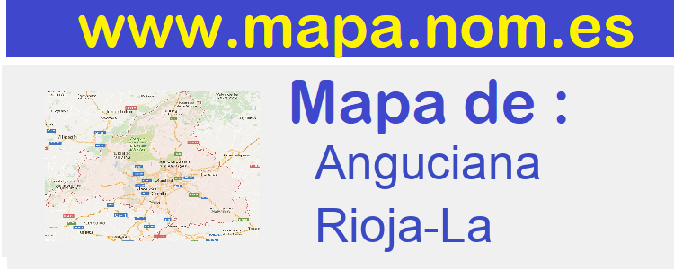 mapa de  Anguciana