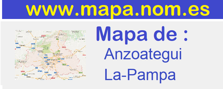 mapa de  Anzoategui