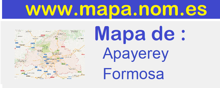mapa de  Apayerey