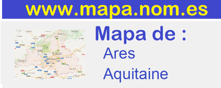 mapa de  Ares