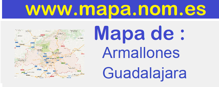 mapa de  Armallones
