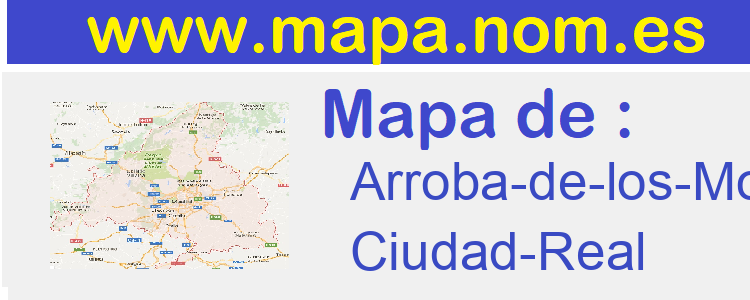 mapa de  Arroba-de-los-Montes