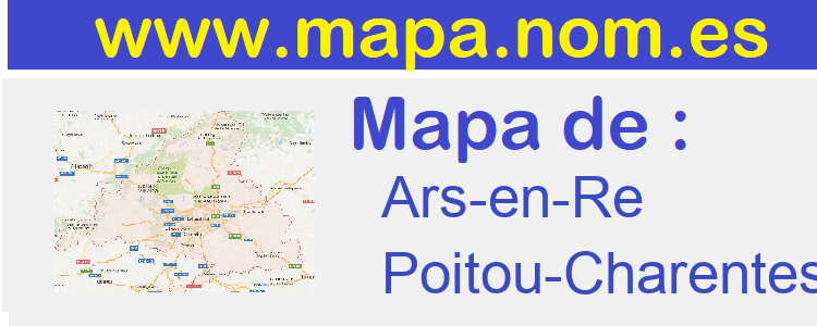 mapa de  Ars-en-Re