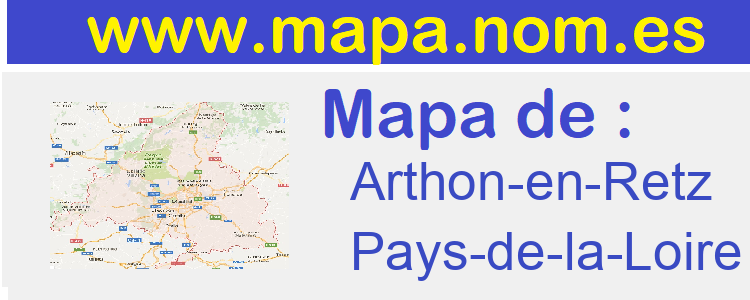 mapa de  Arthon-en-Retz