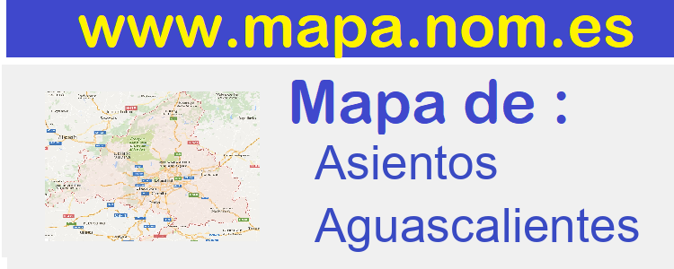 mapa de  Asientos