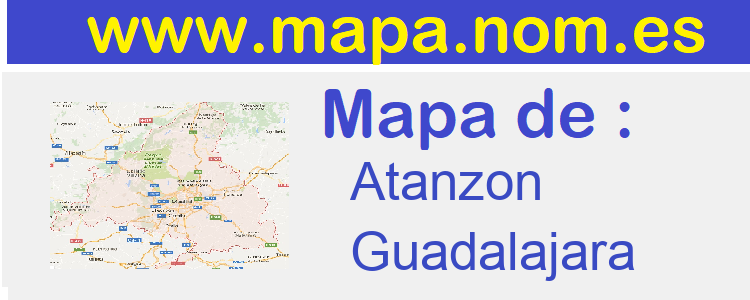 mapa de  Atanzon