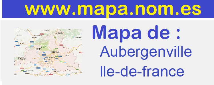mapa de  Aubergenville