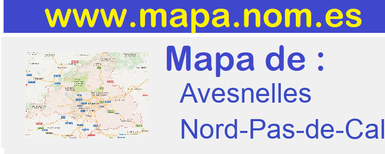 mapa de  Avesnelles