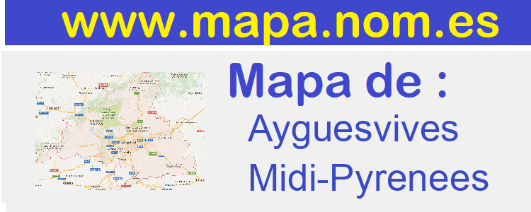 mapa de  Ayguesvives