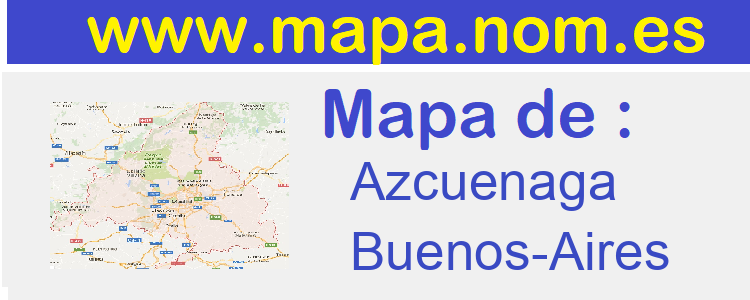 mapa de  Azcuenaga