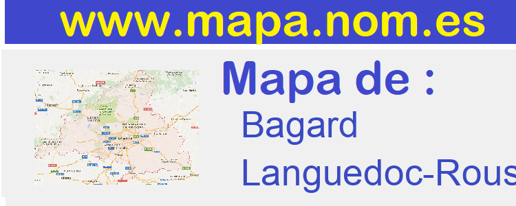 mapa de  Bagard