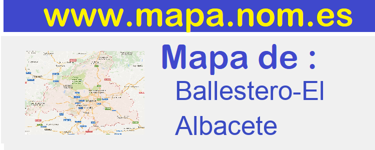 mapa de  Ballestero-El