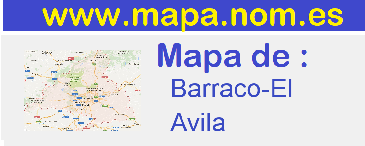 mapa de  Barraco-El