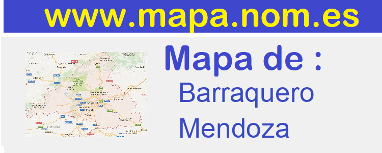 mapa de  Barraquero