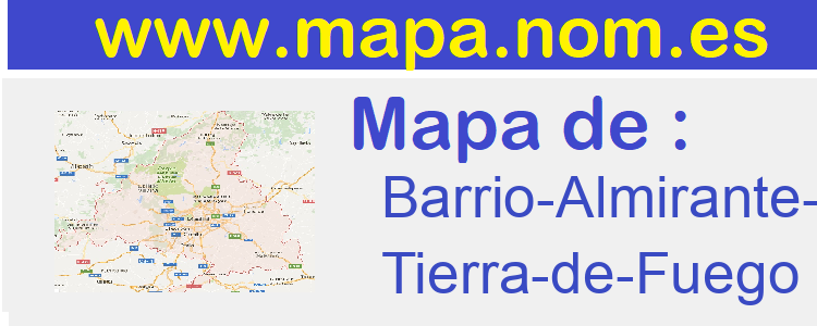 mapa de  Barrio-Almirante-Brown