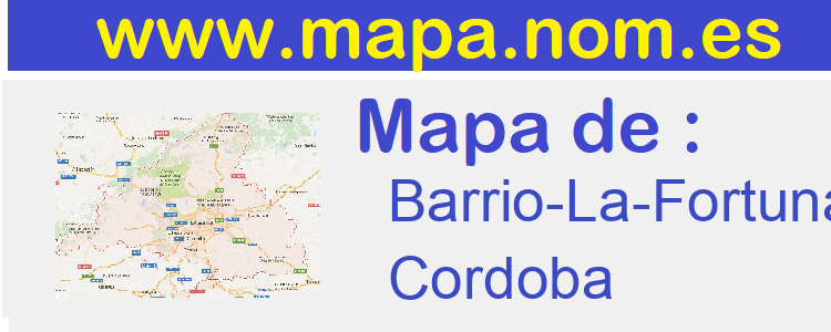 mapa de  Barrio-La-Fortuna