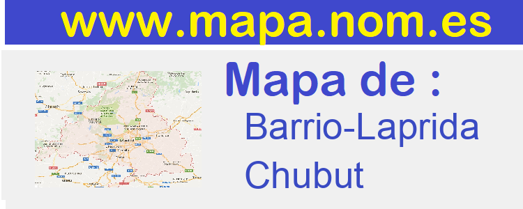 mapa de  Barrio-Laprida