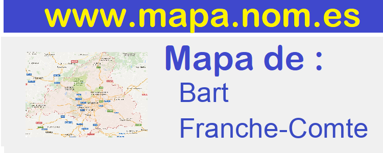 mapa de  Bart