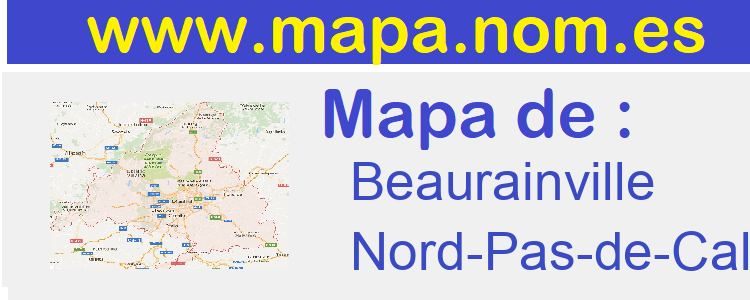 mapa de  Beaurainville