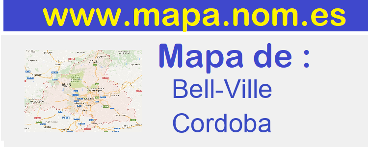 mapa de  Bell-Ville