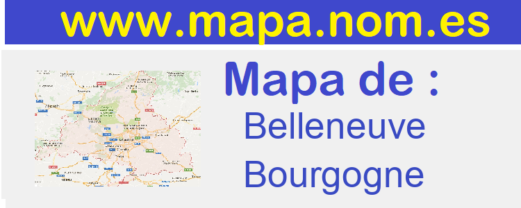 mapa de  Belleneuve