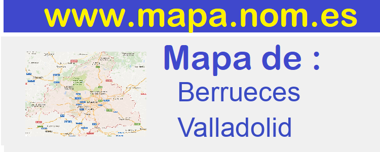 mapa de  Berrueces