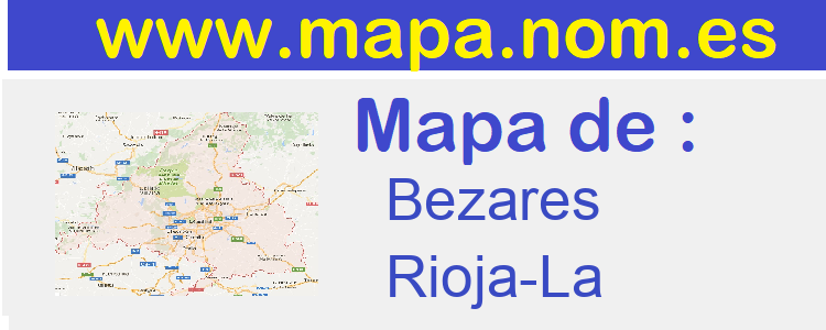 mapa de  Bezares