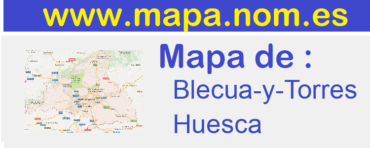mapa de  Blecua-y-Torres