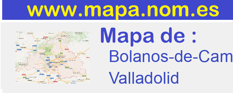 mapa de  Bolanos-de-Campos